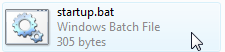 startup.bat startup.bat