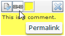 Using a Permalink button