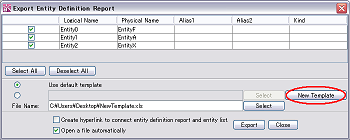 Entity Report