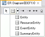 ER Entity button on tool bar er_entity_button_en