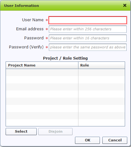 Adding a new user Adding a new user