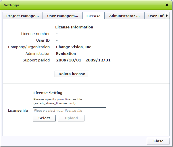 License Management License Management