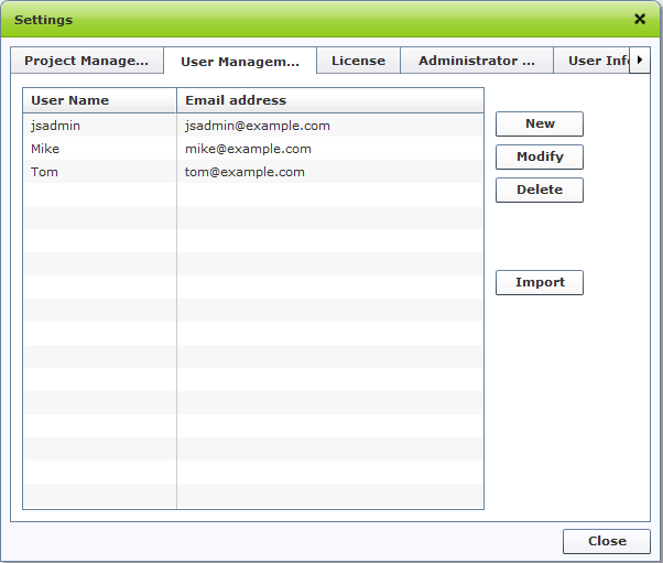 Checking User Information Checking User Information