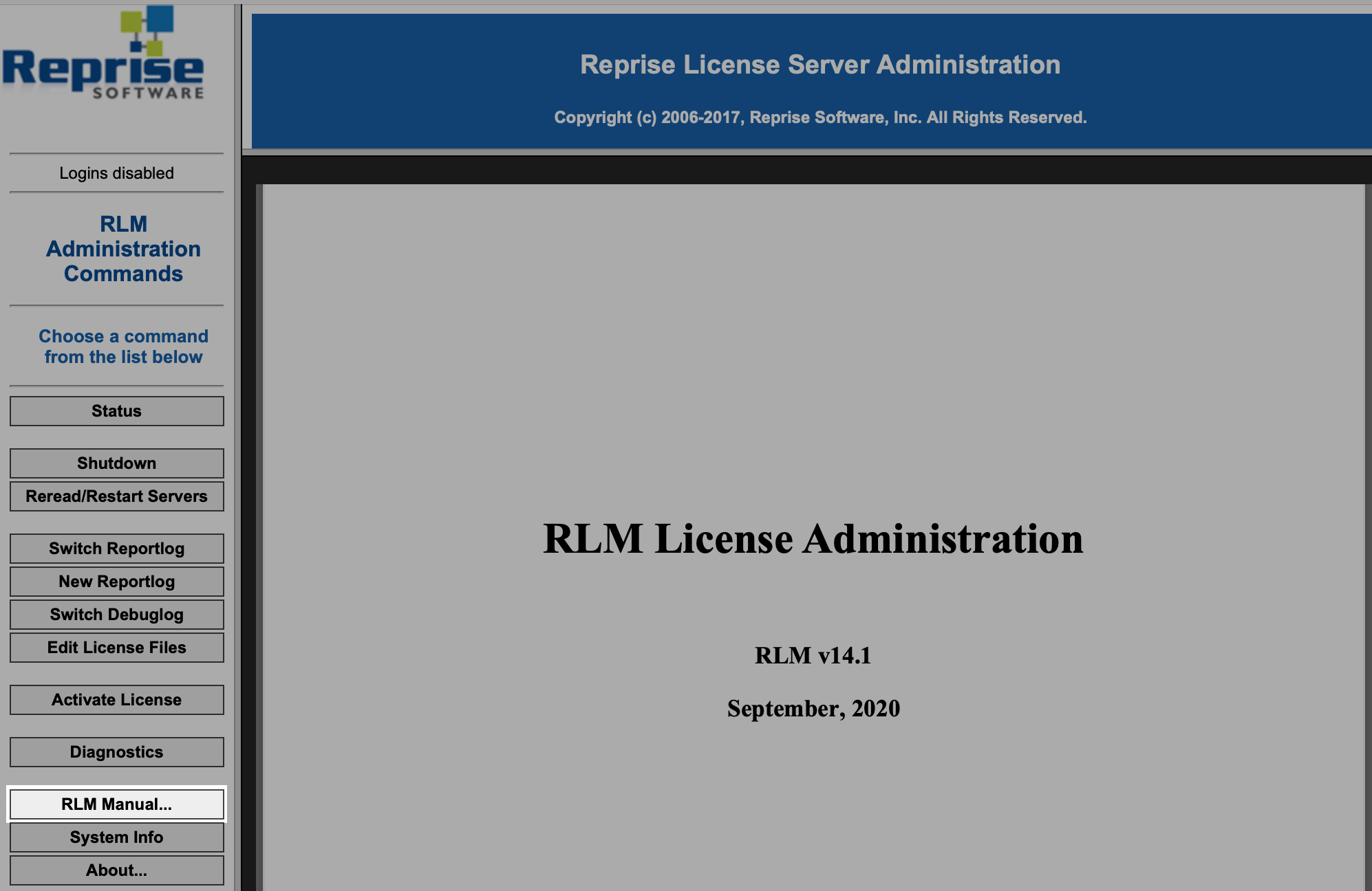 RLM License Manager Manual